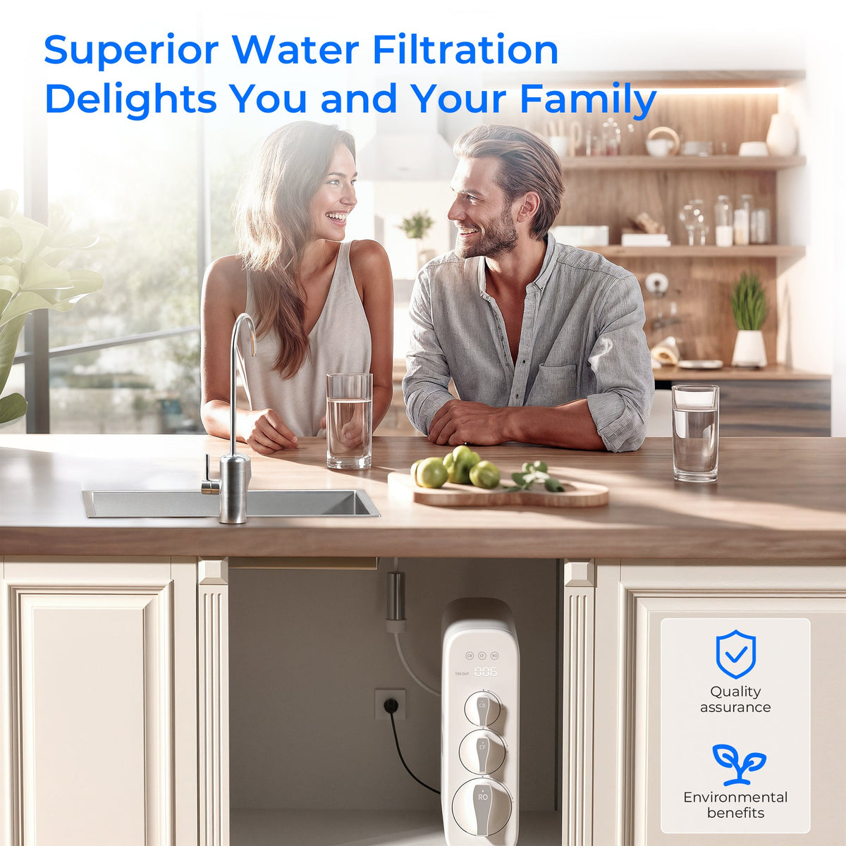 800 GPD Tankless Reverse Osmosis System - Waterdrop G3P800 - view 7
