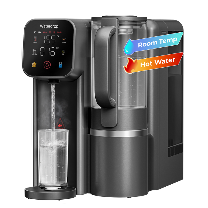 Waterdrop M6H Instant Hot Reverse Osmosis System, Countertop RO Filter - view 1