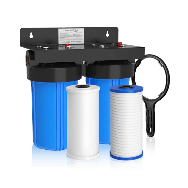 Waterdrop WHF21-PG 5 Micron 2-Stage Whole House Water Filtration System - view 1