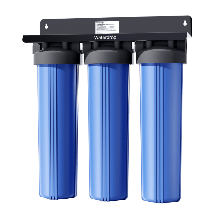 Waterdrop 3-Stage Whole House Water Filter System | Reduce Iron & Manganese - view 1