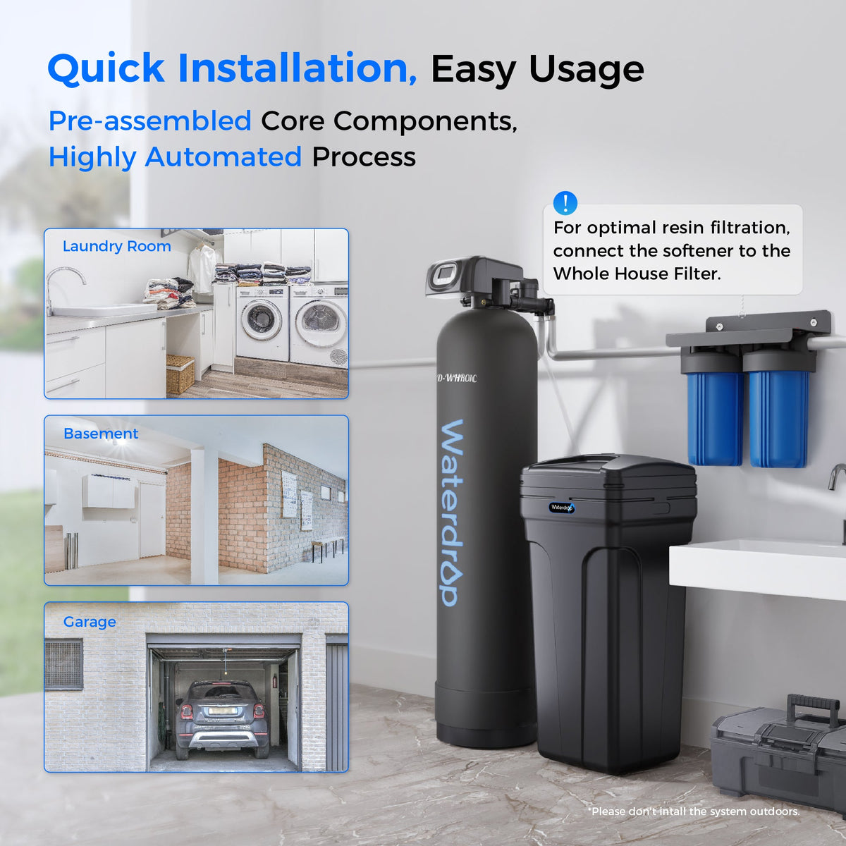 Waterdrop WHR01 water softener series - detail 5